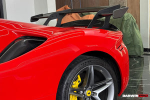 2020-UP Ferrari SF90 Stradale Autoclave Carbon Fiber Wing with Base DarwinPRO (SF90XX Style)