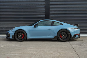 2019-UP Porsche 911 992 Carbon Fiber Side Skirts DarwinPRO (BKSSII) Fits Carrera, S, 4, 4S, Targa, Cabriolet