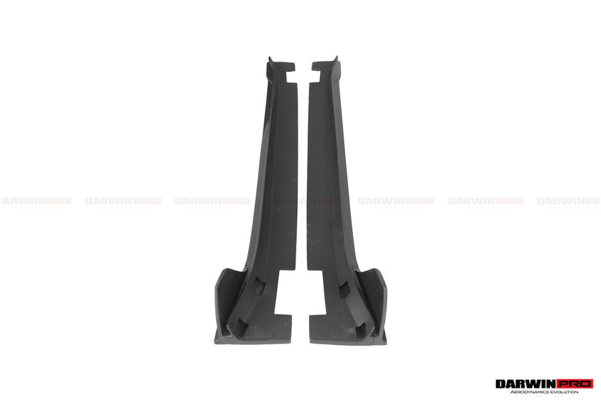 2019-UP Porsche 911 992 Carbon Fiber Side Skirts DarwinPRO (BKSSII) Fits Carrera, S, 4, 4S, Targa, Cabriolet
