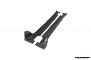 2019-UP Porsche 911 992 Carbon Fiber Side Skirts DarwinPRO (BKSSII) Fits Carrera, S, 4, 4S, Targa, Cabriolet
