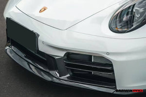 DarwinPRO 2024-UP Porsche 992.2 Facelift Carrera 2C 4C Coupe Cabriolet Sport Design Only OE Style Front Bumper Air Vents Trims