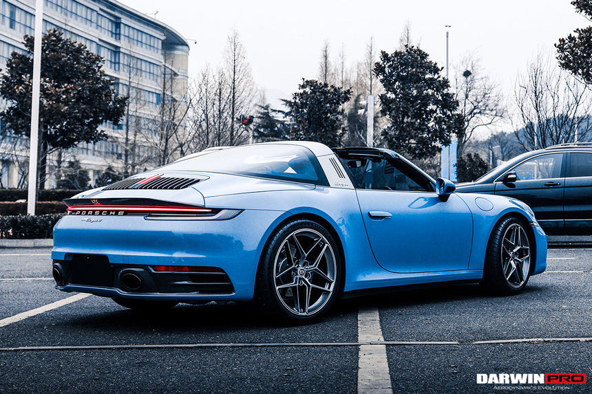 DarwinPRO 2019-UP Porsche 911 992 Carrera S 4 4S Targa Cabriolet BKSS Style Trunk Wing