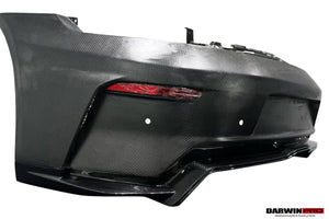 2024-UP Porsche 992.2 Facelift Convert GT3 Style Rear Bumper DarwinPRO (GT3) Fits Carrera & S & 4 & 4S & Targa & Cabriolet