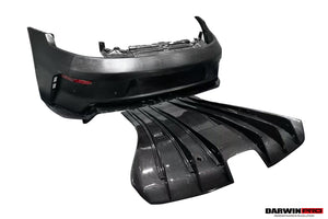 2024-UP Porsche 992.2 Facelift Convert GT3 Style Rear Bumper DarwinPRO (GT3) Fits Carrera & S & 4 & 4S & Targa & Cabriolet