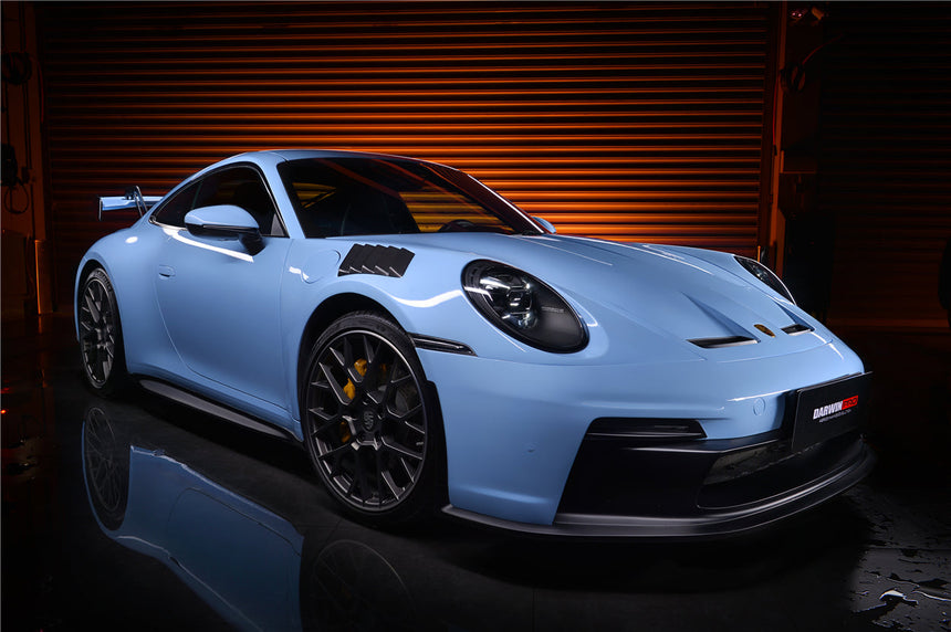 2019-UP Porsche 911 992 Carbon Fiber Side Skirts DarwinPRO (GT3) Fits Carrera, S, 4, 4S, Targa, Cabriolet