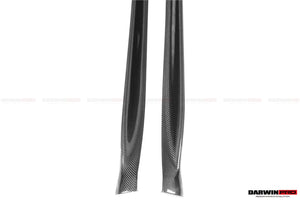 2019-UP Porsche 911 992 Carbon Fiber Side Skirts DarwinPRO (GT3) Fits Carrera, S, 4, 4S, Targa, Cabriolet
