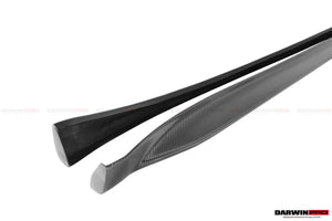 2019-UP Porsche 911 992 Carbon Fiber Side Skirts DarwinPRO (GT3) Fits Carrera, S, 4, 4S, Targa, Cabriolet