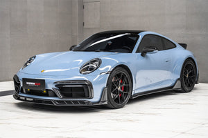 2019-UP Porsche 911 992 Carbon Fiber Side Skirts DarwinPRO (BKSSII) Fits Carrera, S, 4, 4S, Targa, Cabriolet