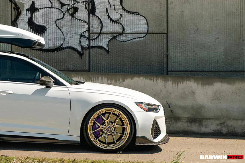 DarwinPRO 2019-UP Audi RS6 Avant C8 & RS7 Quattro BKSS Style Front Lip