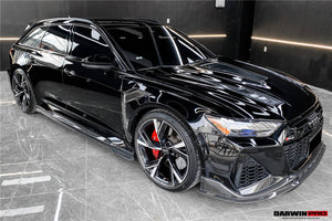 DarwinPRO 2019-UP Audi RS6 Avant C8 & RS7 Quattro BKSS Style Front Lip