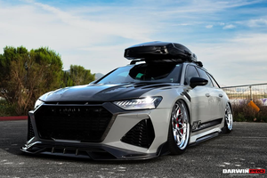 DarwinPRO 2019-UP Audi RS6 Avant C8 & RS7 Quattro IMP Performance Side Skirts Under Board