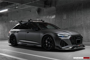 2019-UP Audi RS6 Avant C8 | RS7 Quattro Carbon Fiber Front Lip - DarwinPRO (iMP Design)