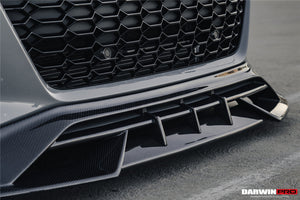 2019-UP Audi RS6 Avant C8 | RS7 Quattro Carbon Fiber Front Lip - DarwinPRO (iMP Design)