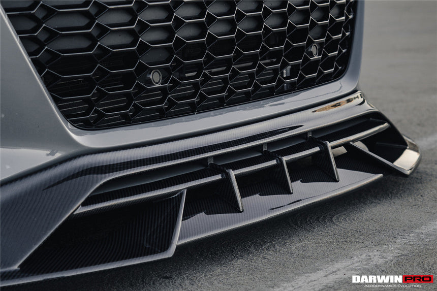 2019-UP Audi RS6 Avant C8 | RS7 Quattro Carbon Fiber Front Lip - DarwinPRO (iMP Design)