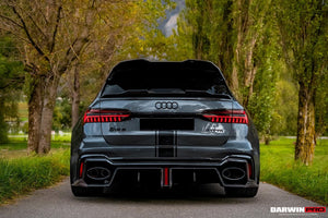 DarwinPRO 2019-UP Audi RS6 Avant C8 & RS7 Quattro IMP Performance Rear Diffuser
