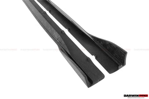DarwinPRO 2019-UP Audi RS6 Avant C8 & RS7 Quattro IMP Performance Side Skirts Under Board