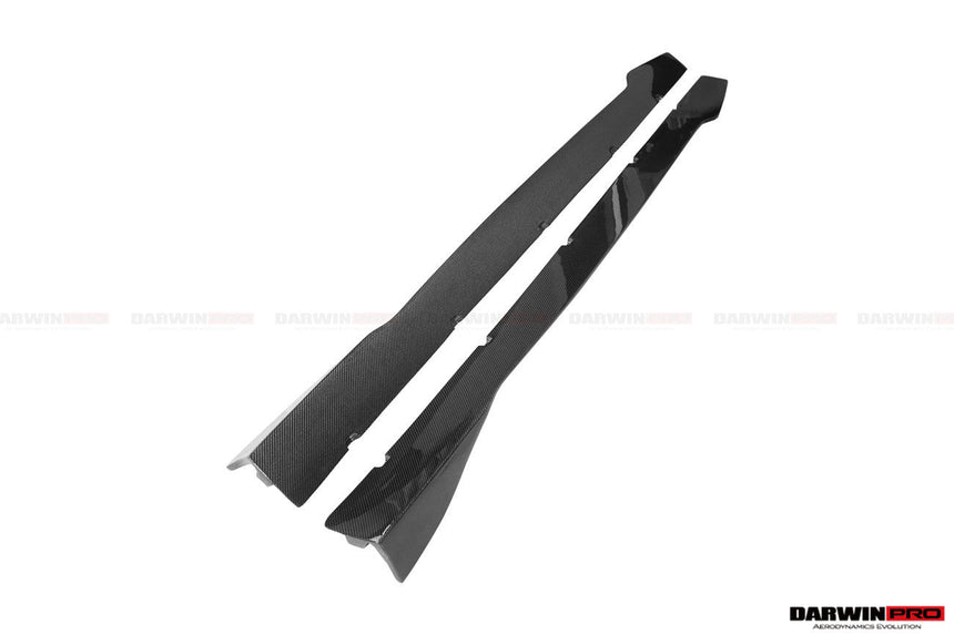 DarwinPRO 2019-UP Audi RS6 Avant C8 & RS7 Quattro IMP Performance Side Skirts Under Board
