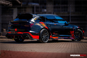 DarwinPRO 2019-UP Audi RS6 Avant C8 & RS7 Quattro IMP Performance Rear Diffuser