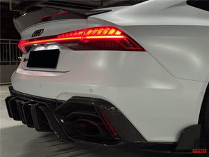 DarwinPRO 2019-UP Audi RS6 Avant C8 RS7 C8 Quattro IMP Design Rear Diffuser