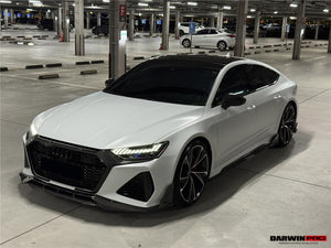 DarwinPRO 2019-UP Audi RS6 C8 Avant & RS7 C8 Quattro IMP Performance Front Bumper Grille Cover