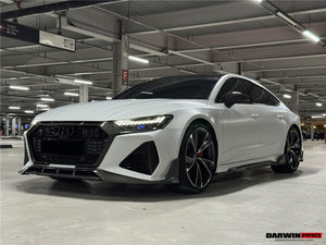 DarwinPRO 2019-UP Audi RS6 C8 Avant & RS7 C8 Quattro IMP Performance Front Bumper Grille Cover
