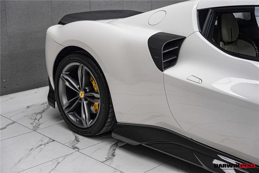 DarwinPRO 2022-2026 Ferrari 296 GTB & GTS Type F171 iMP Style Carbon Fiber Quarter Panel side Scoops