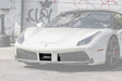 DarwinPRO 2015-2020 Ferrari 488 GTB & Spider Dry Carbon Fiber Front Air Splitter