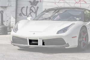 DarwinPRO 2015-2020 Ferrari 488 GTB & Spider Dry Carbon Fiber Front Air Splitter