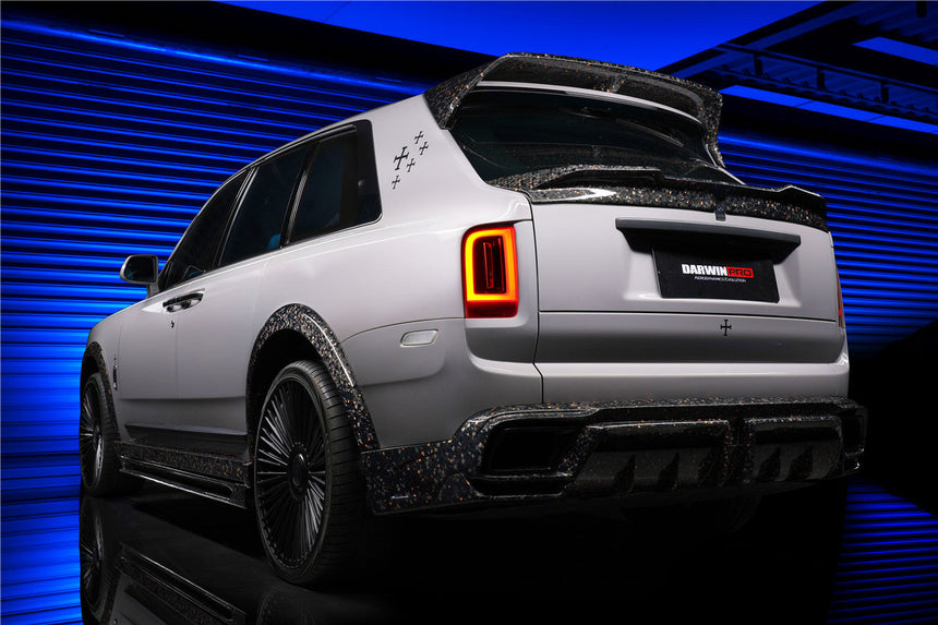 2018-2024 Rolls-Royce Cullinan BKSS Style Carbon Fiber Side Skirts