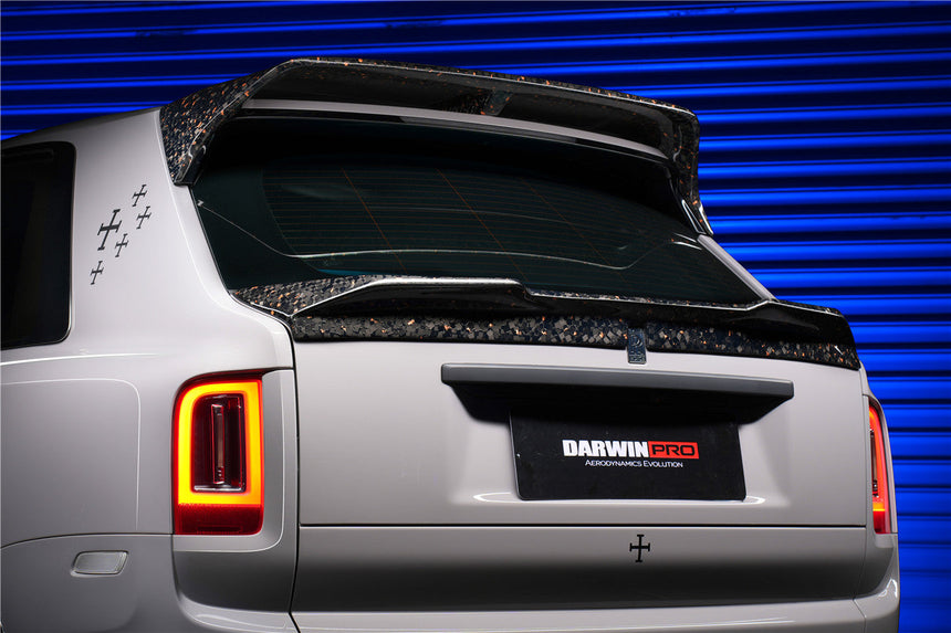 2018-2024 Rolls-Royce Cullinan BKSS Style Carbon Fiber Roof Spoiler