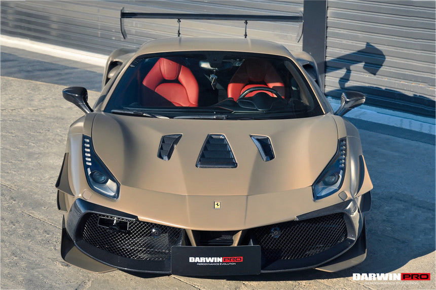 2015-2020 Ferrari 488 GTB Challenge Evo Modena Style Full Body Kit