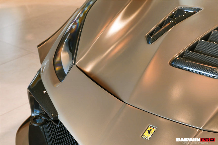 2015-2020 Ferrari 488 GTB & Spyder Challenge Evo Modena Style Hood