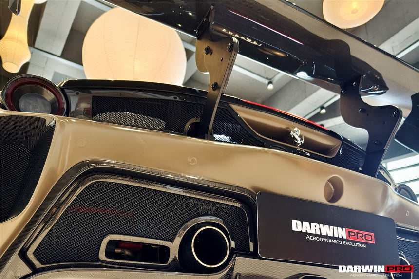 2015-2020 Ferrari 488 GTB & Spyder Challenge Evo Modena Style Wing