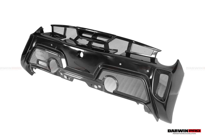 2015-2020 Ferrari 488 GTB Challenge Evo Modena Style Rear Bumper With Deck Lid Wing & Diffuser