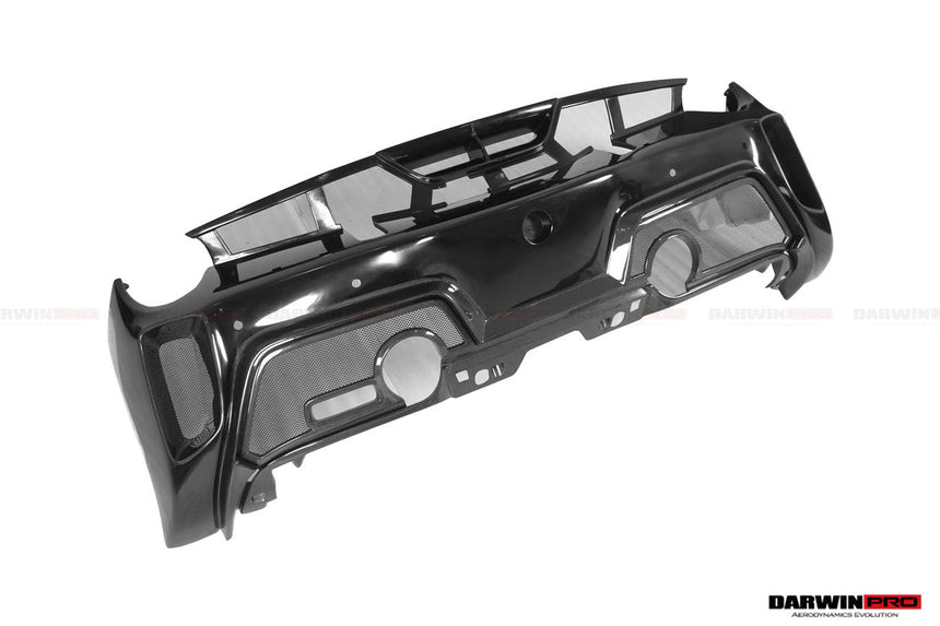 2015-2020 Ferrari 488 GTB Challenge Evo Modena Style Rear Bumper With Deck Lid Wing & Diffuser