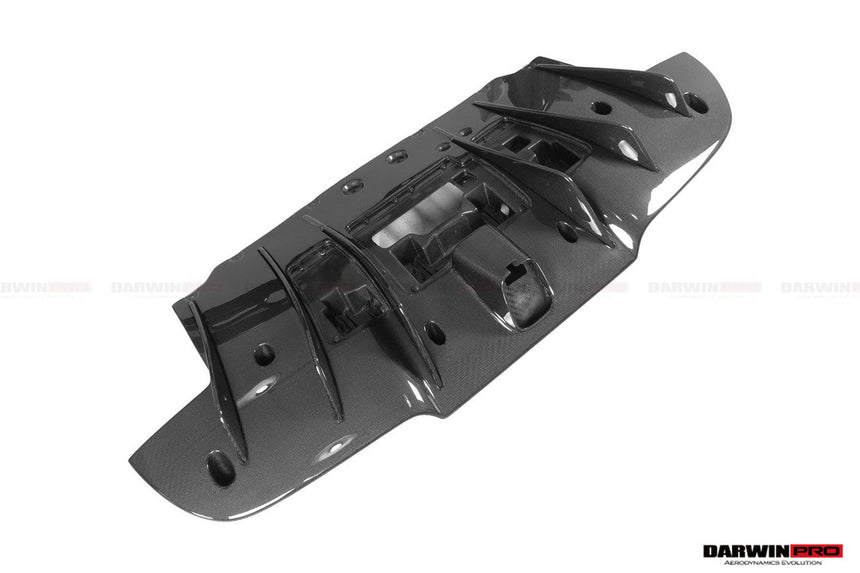 2015-2020 Ferrari 488 GTB Challenge Evo Modena Style Rear Bumper With Deck Lid Wing & Diffuser