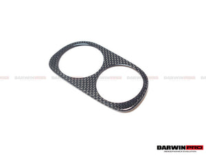 2010-2015 Ferrari 458 Dry Carbon Fiber Light Switch Cover DarwinPRO (OE) Fits Italia, Spider, Speciale
