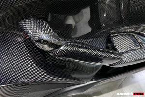 2015-2020 Ferrari 488 GTB & Spider Carbon Fiber Door Handle Interior