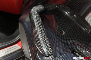 2015-2020 Ferrari 488 GTB & Spider Carbon Fiber Door Handle Interior