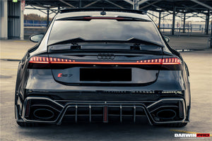 DarwinPRO 2019-UP Audi RS6 Avant C8 RS7 C8 Quattro IMP Design Rear Diffuser