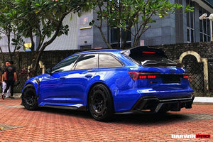 DarwinPRO 2019-UP Audi RS6 Avant C8 & RS7 Quattro IMP Performance Side Skirts Under Board