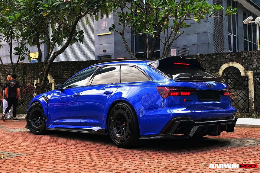 DarwinPRO 2019-UP Audi RS6 Avant C8 & RS7 Quattro IMP Performance Rear Diffuser