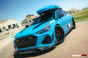 2019-UP Audi RS6 Avant C8 | RS7 Quattro Carbon Fiber Front Canards - DarwinPRO (iMP)