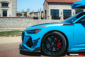 2019-UP Audi RS6 Avant C8 | RS7 Quattro Carbon Fiber Front Canards - DarwinPRO (iMP)