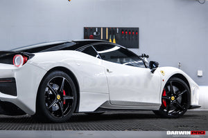 2010-2015 Ferrari 458 Italia and Spider Tail Light Cover DarwinPRO (BKSS)