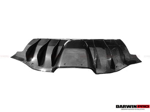 2010-2015 Ferrari 458 Italia Spider Carbon Fiber Rear Diffuser DarwinPRO (OE)