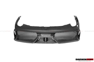 2010-2015 Ferrari 458 Italia and Spider Partial Carbon Fiber Front Bumper DarwinPRO ( Speciale Design)