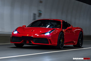2010-2015 Ferrari 458 Italia and Spider Carbon Fiber Hood DarwinPRO ( Speciale Design)