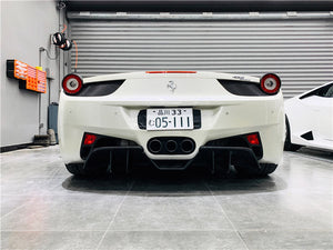 2010-2015 Ferrari 458 Italia and Spider Brake Lights Covers DarwinPRO (OE)