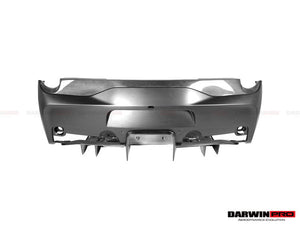 DarwinPRO 2013-2015 Ferrari 458 Speciale Rear Bumper with Diffuser with Lights